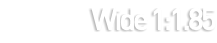 Wide 1:1.85